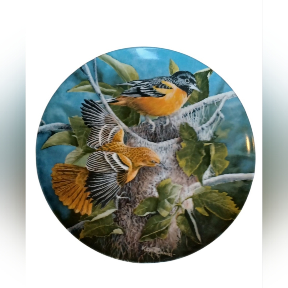 The Baltimore Oriole Collectors Plate